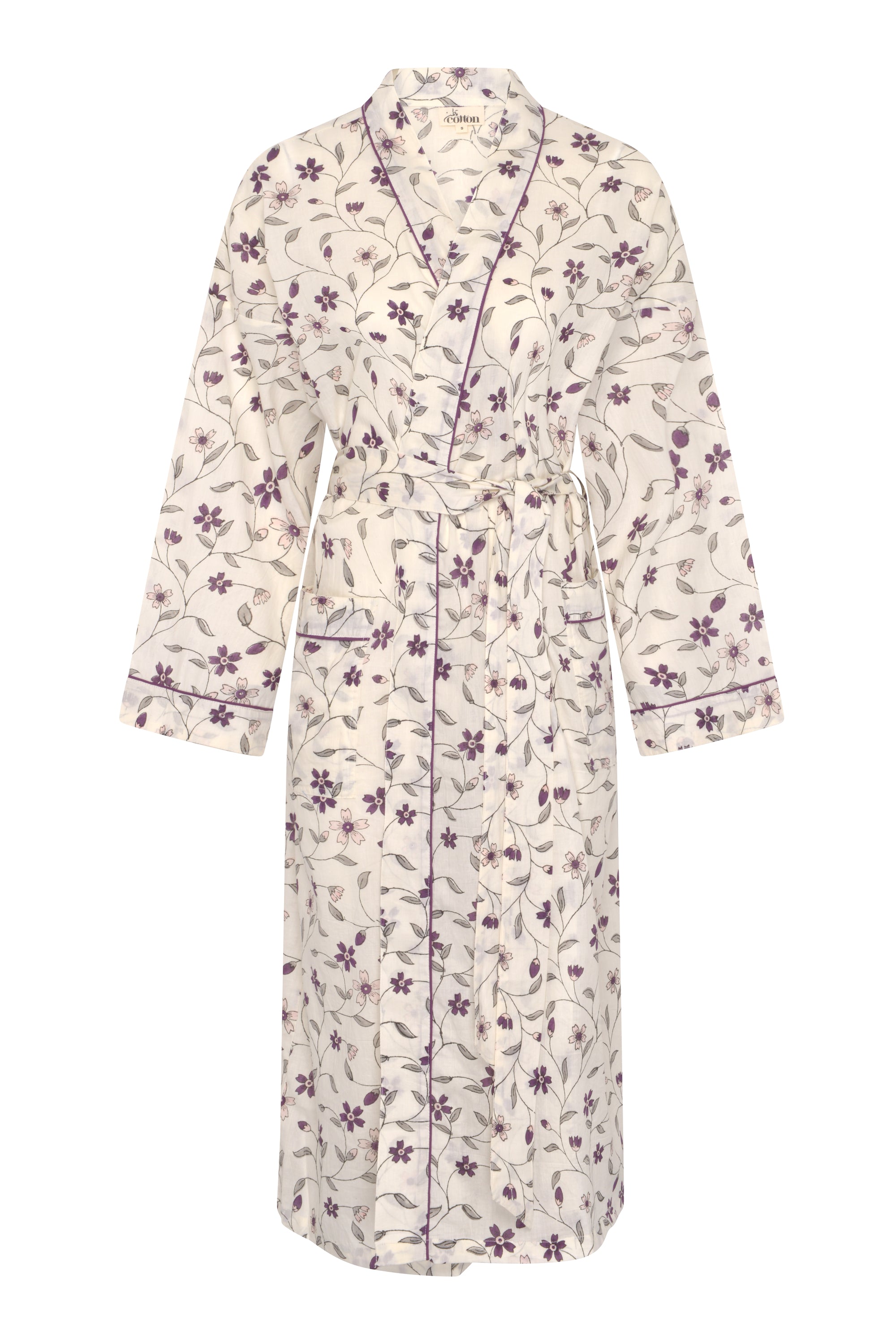 Cream Robe – Cotton Trading