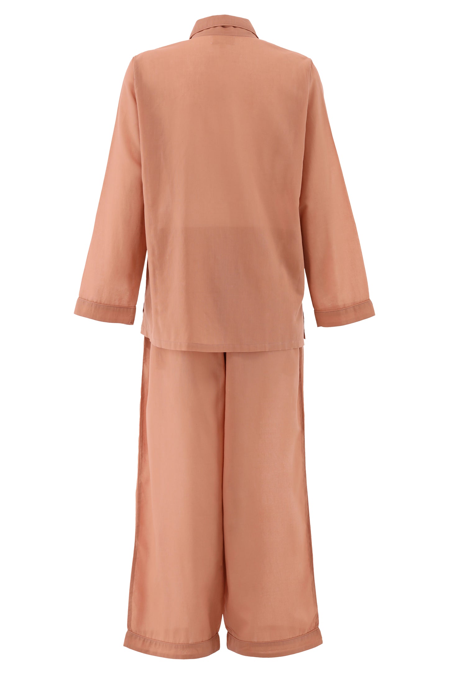 Brown Long PJ Set